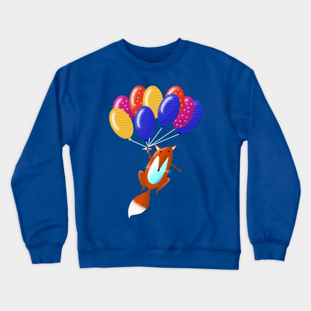 Flying Fox Crewneck Sweatshirt by Scratch